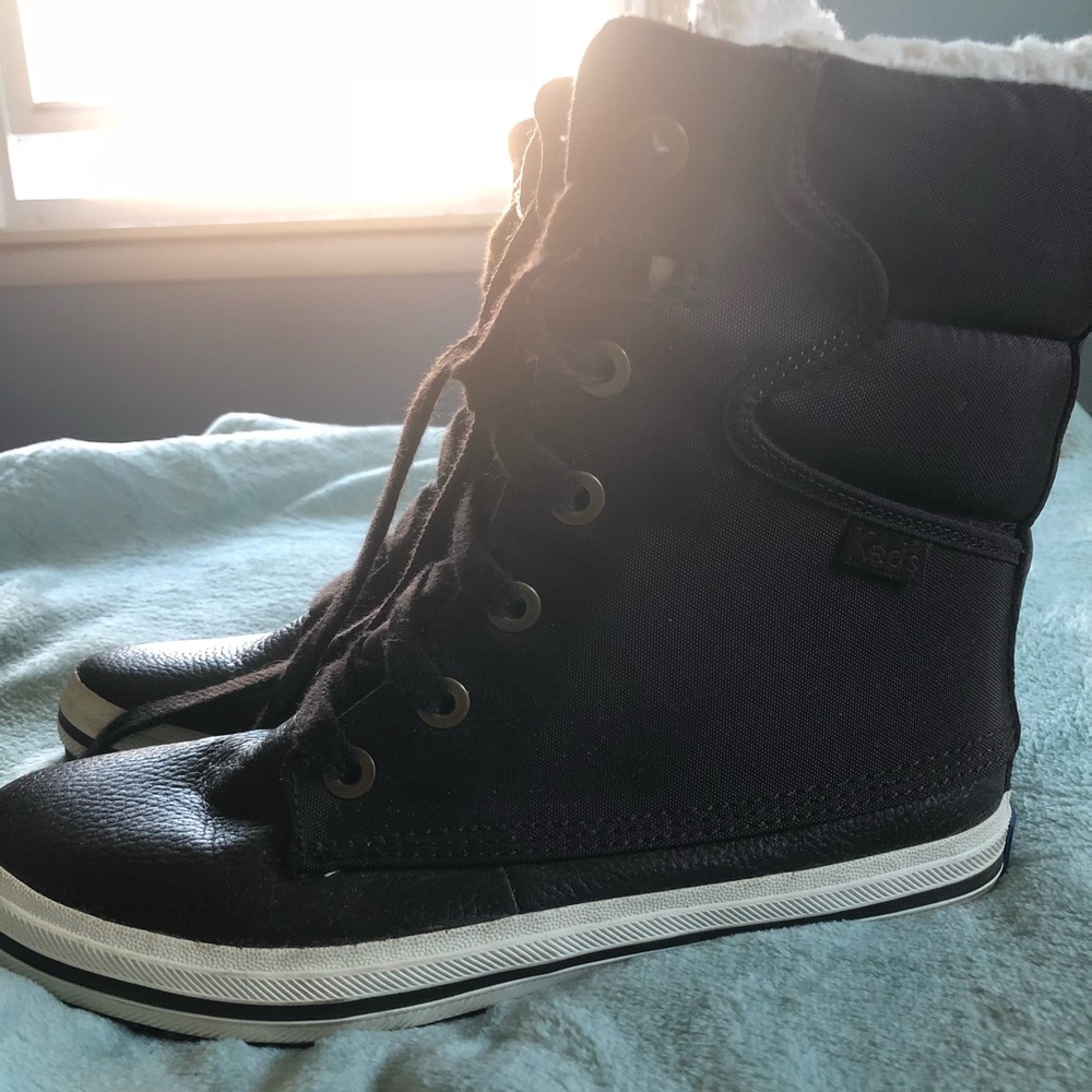 Brown Keds boots size 6.5